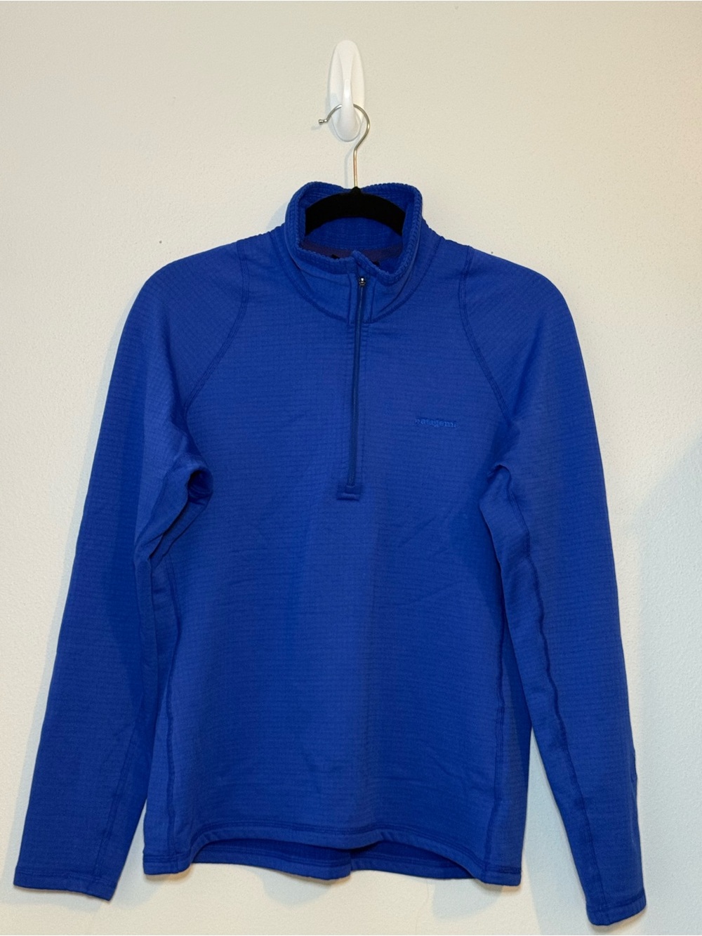 Patagonia Blue Quarter Zip Pullover Women’s Performance Fleece